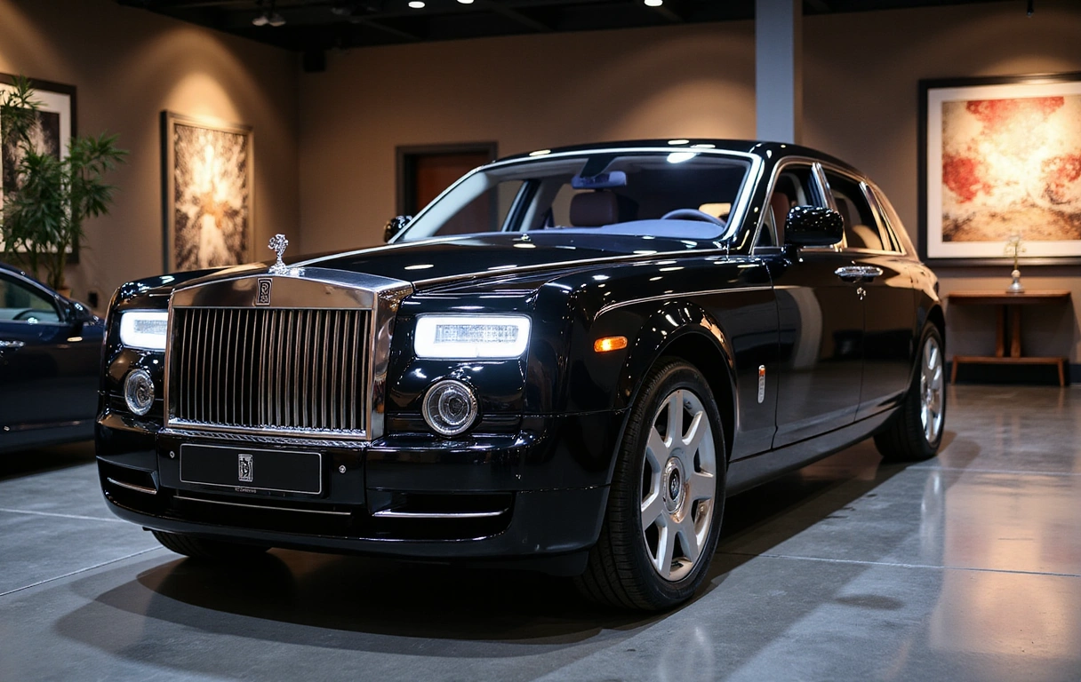 Voiture de luxe Rolls-Royce Phantom