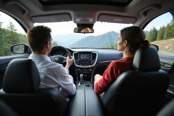 Test-drive exclusif de véhicule premium